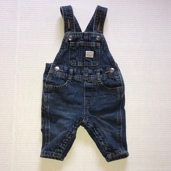 Old Navy "Workwear" Denim Overalls - Picture 1 of 5